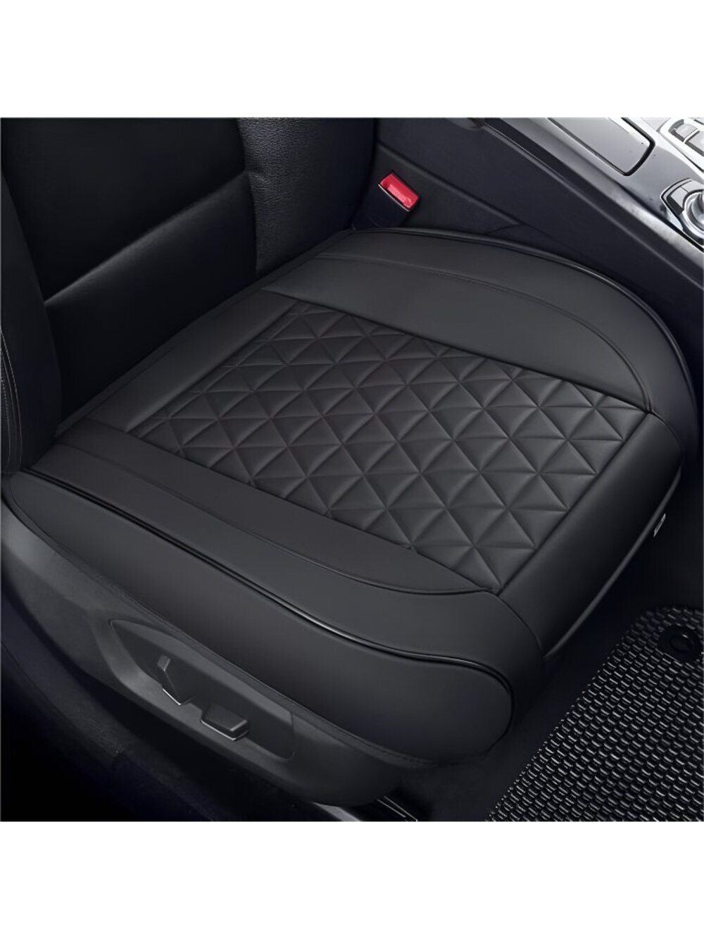 Luxury Faux Leather Car Seat Cover Front Bottom Seat Cushion